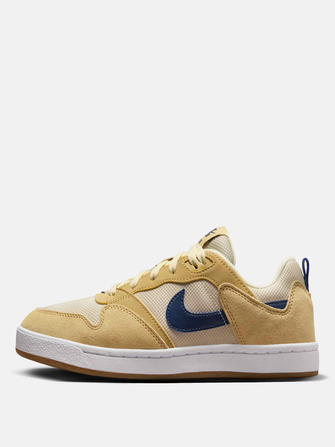 Image of NIKE SB Alleyoop Skateboard Shoes For Men (Yellow, 9)