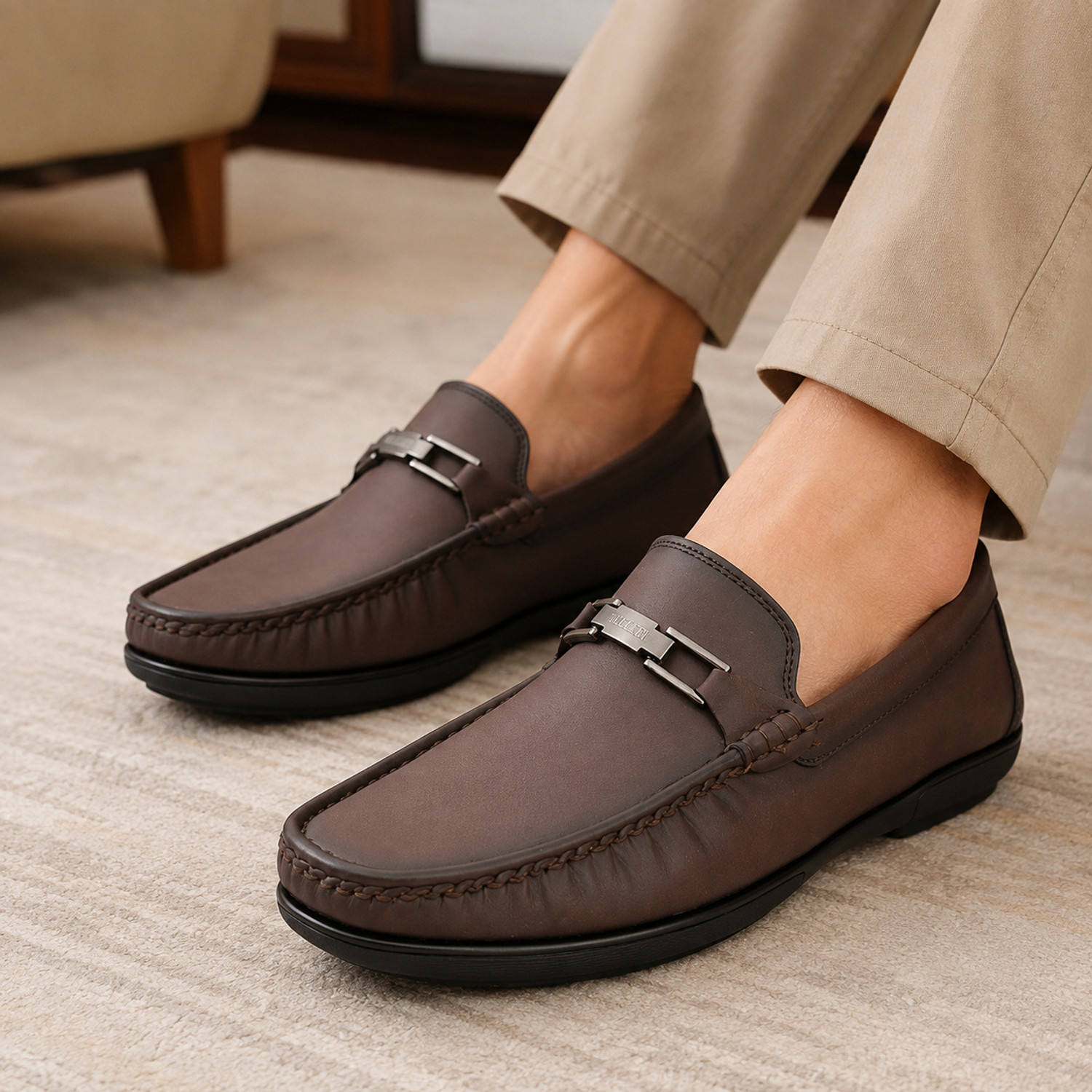 Image of KILLER Loafer Shoes for Men | Formal & Casual Stylish, Lightweight Comfortable Wear Loafers For Men