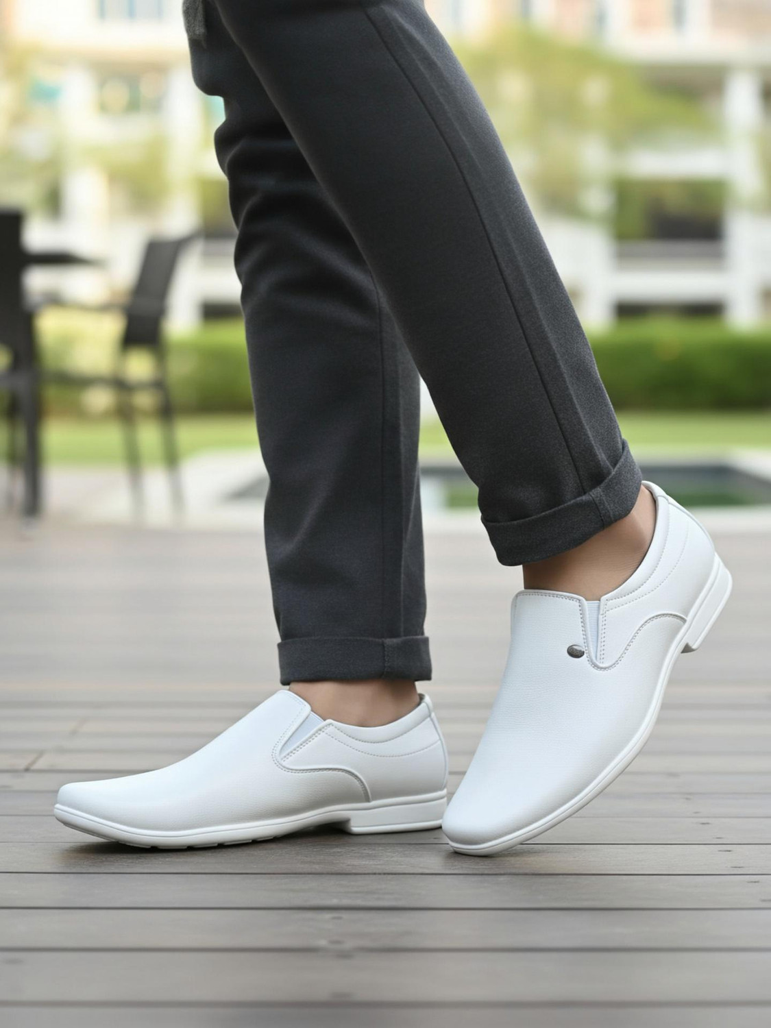 Image of Alstom Men Slip-On Formal Shoes for Office Wear Slip On For Men