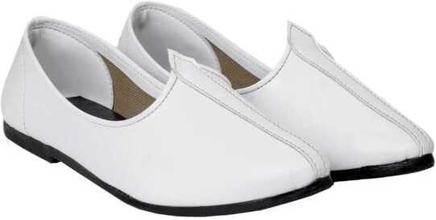 Image of Ekaaya Handmade Leather Ethnic Punjabi Rajasthani Jodhpuri Desi Jalsa Shoe /Mojari /Jutti Loafers For Men