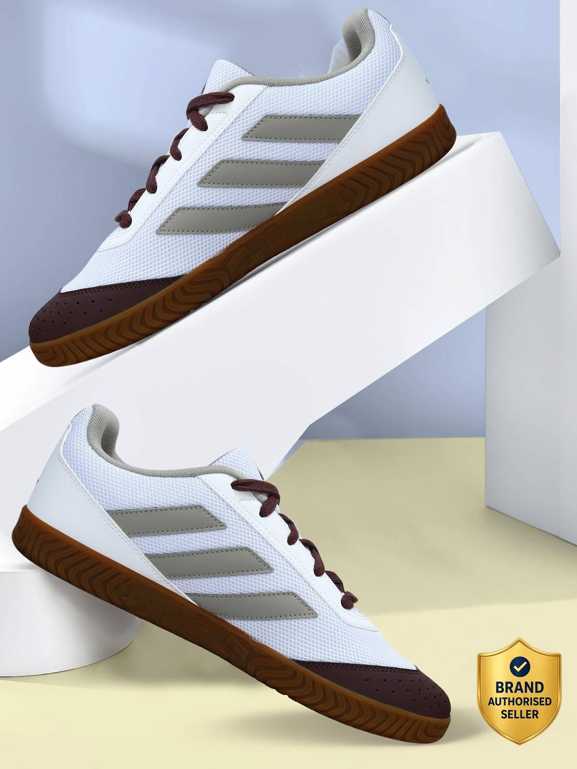 Adidas Pivot Court M White Unisex Sneakers - Image 1