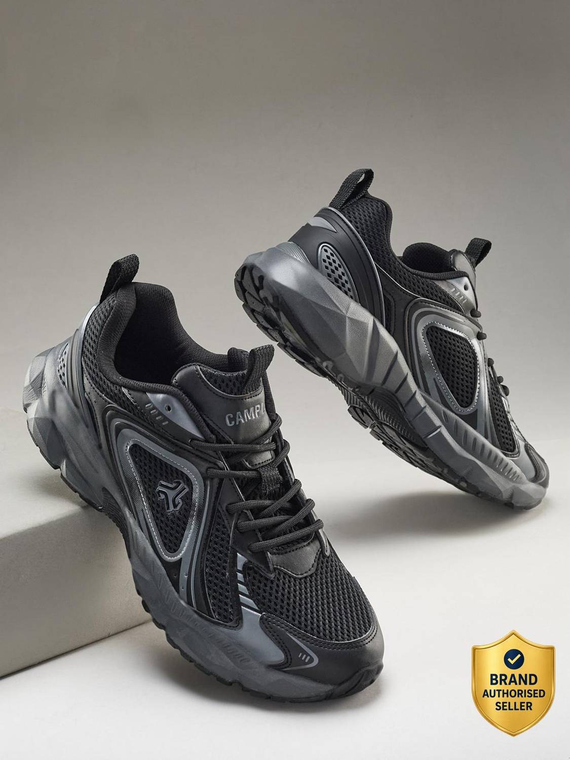 CAMPUS ENCORE Sneakers For Men Black - Image 1