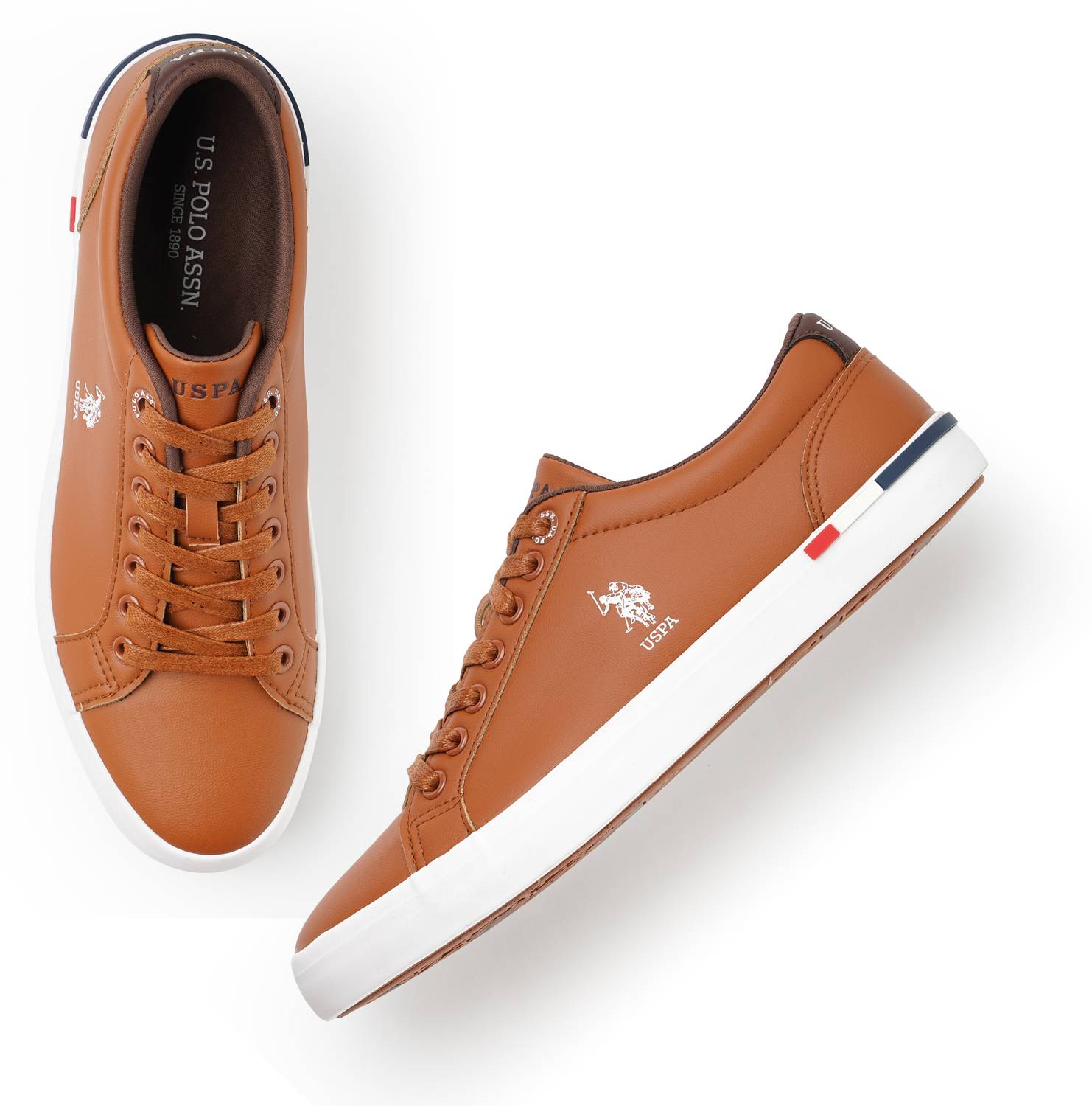 U.S. POLO ASSN. ANTON 2.0 Brown Sneakers For Men - Image 2