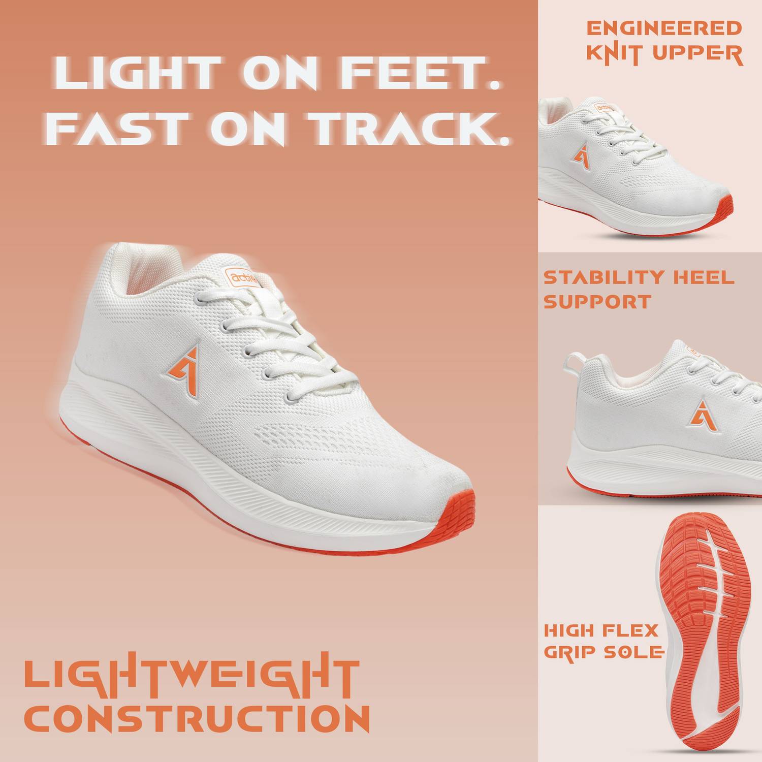 action Athleo ATG-496 Men's Running Shoes - Image 4