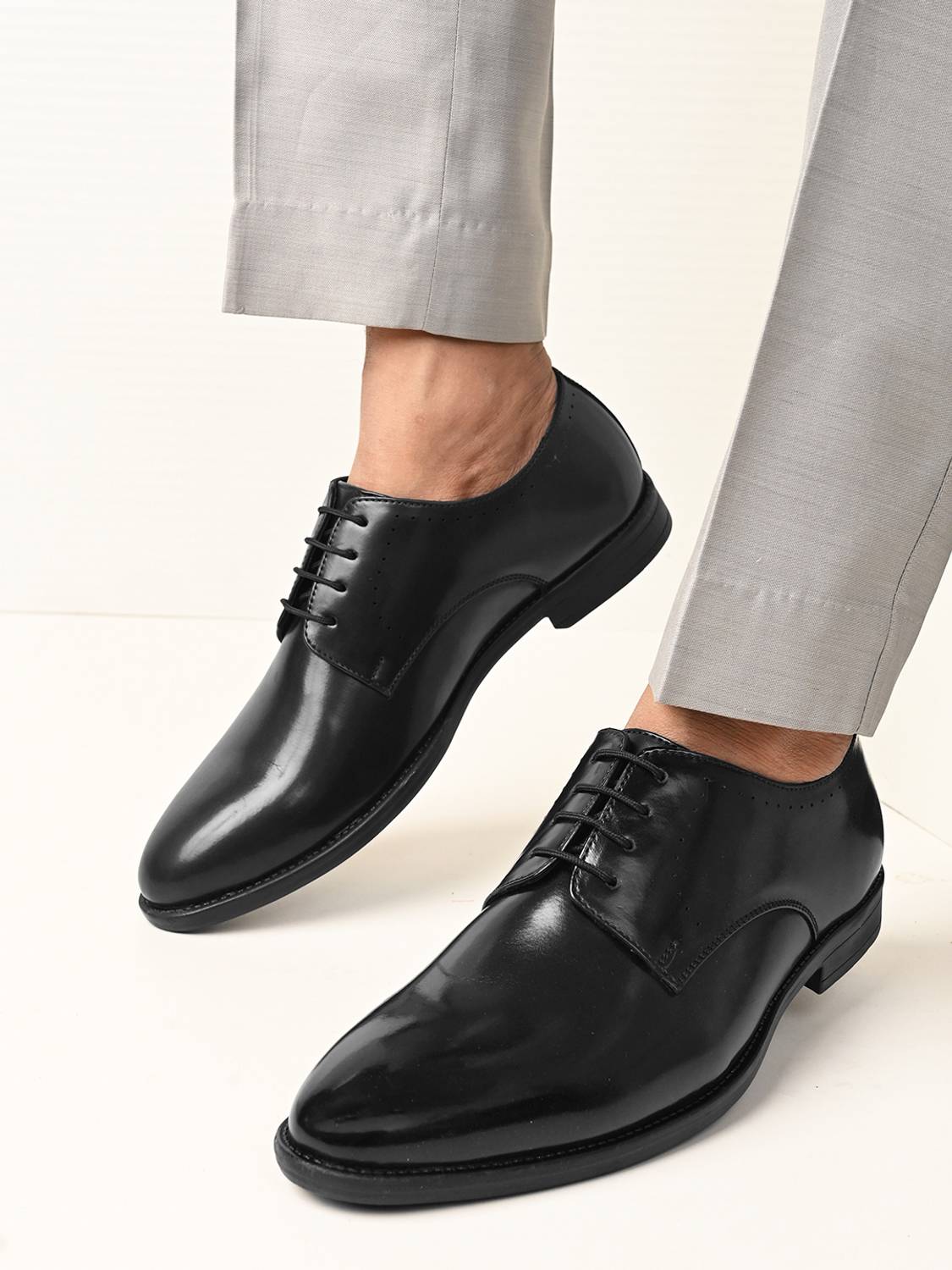 Alberto Moreno AM200-Black Derby For Men