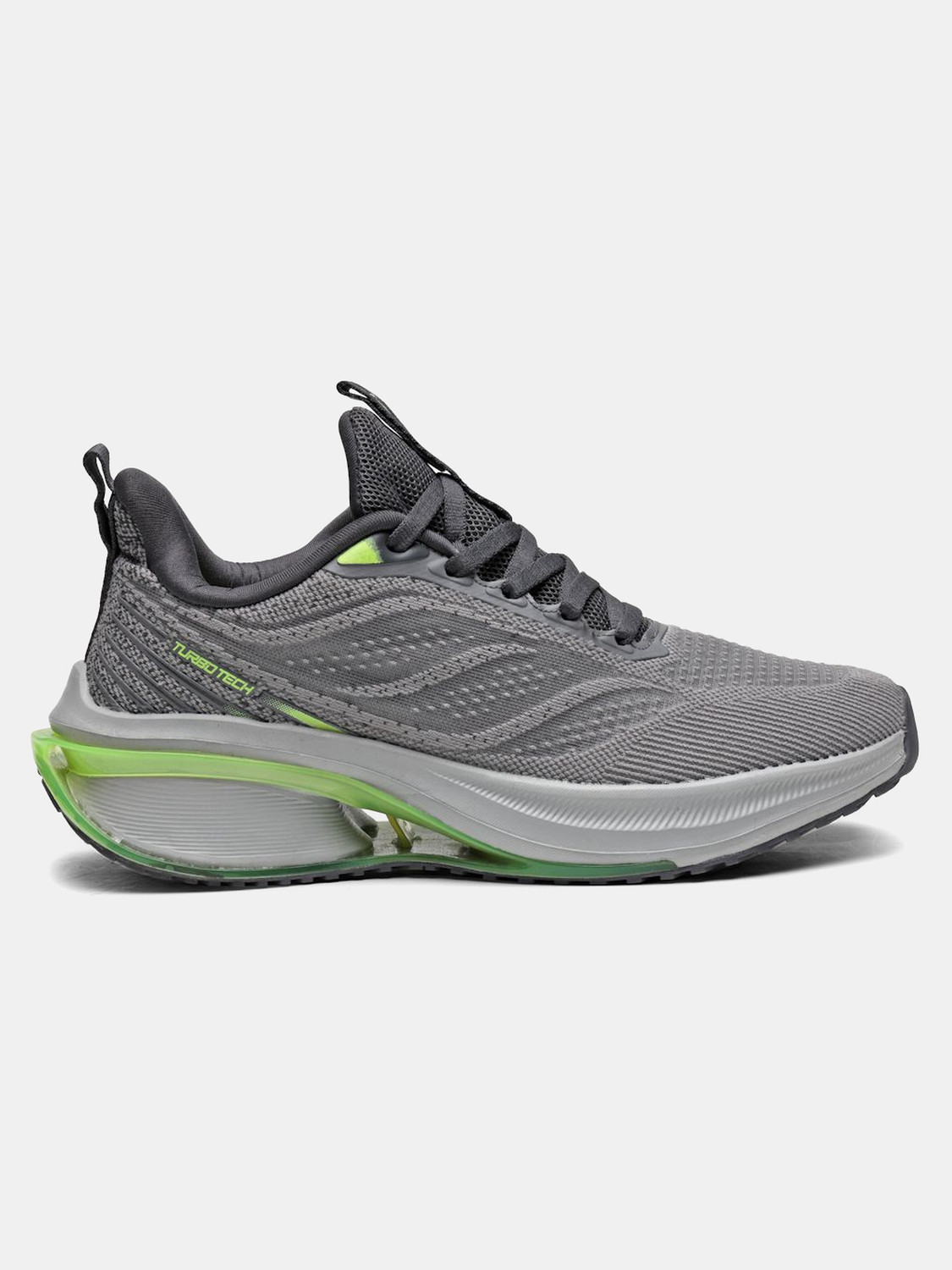 Image of action Athleo TURBO-1521 Trendy Lightweight Comfortable Durable Sports Lace-Up Running Shoes For Men