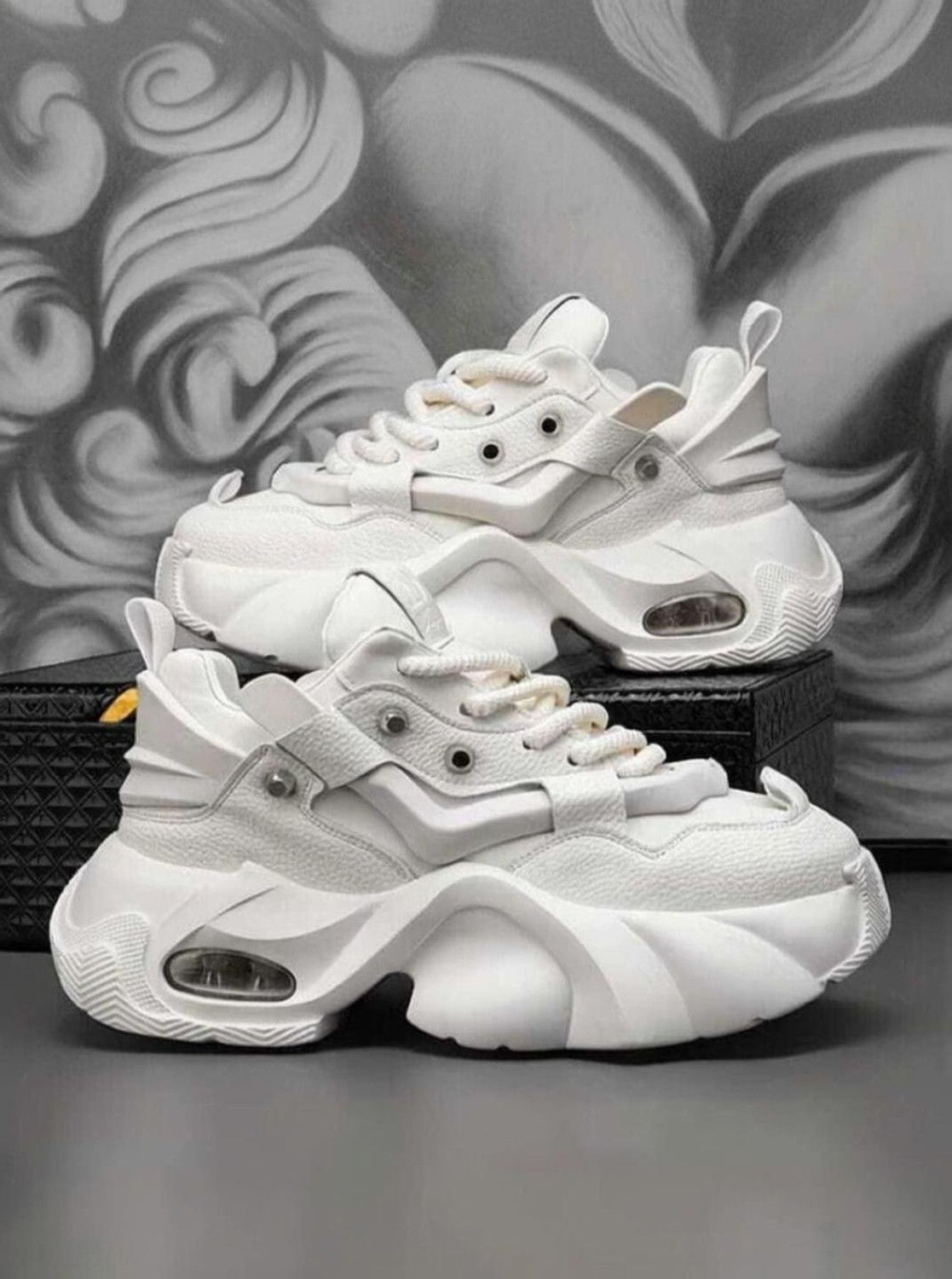 Image of tigonis WHITE SHOES PREMIUM QUALITY SNEAKERS Sneakers For Men