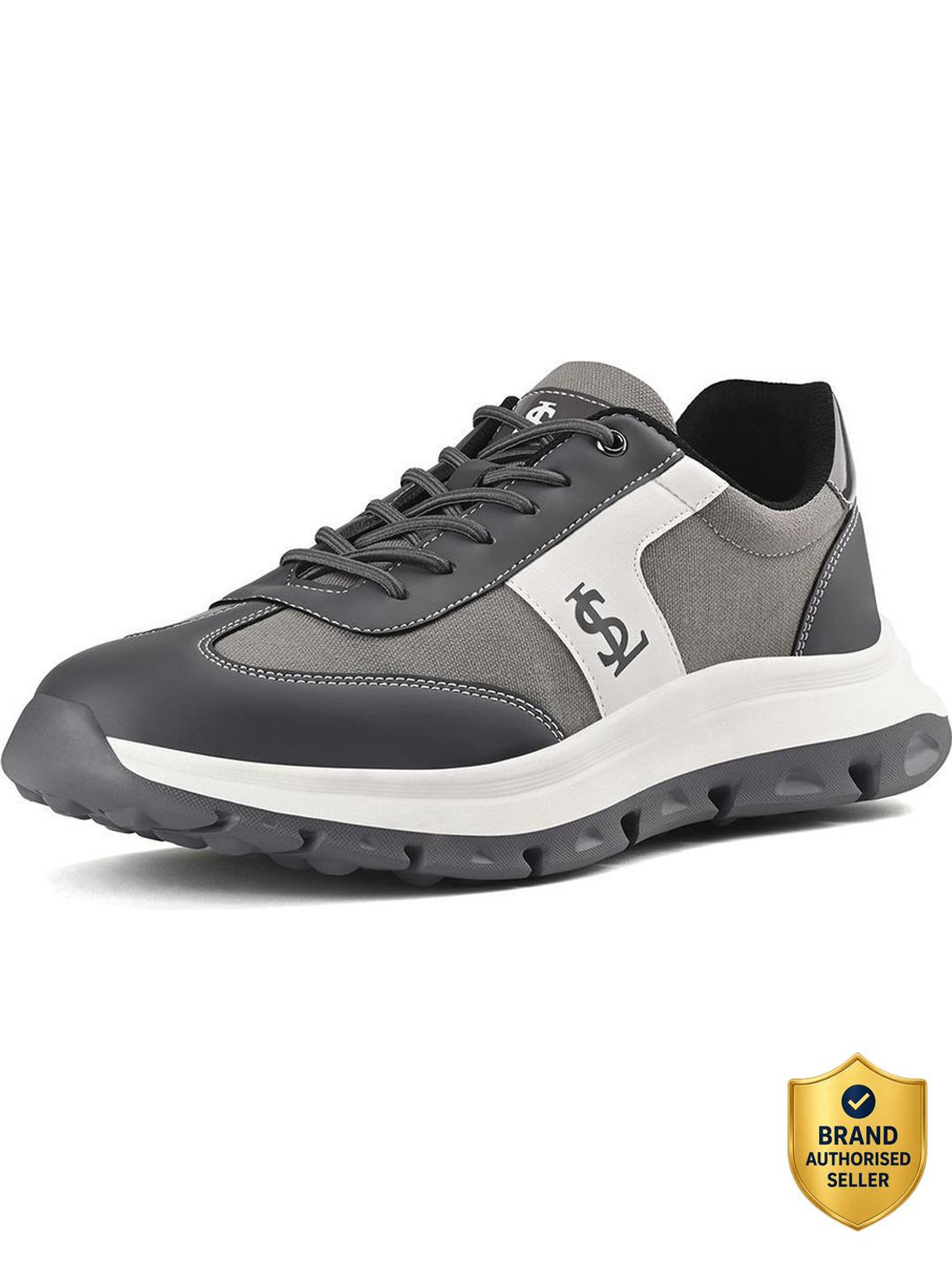 Image of LOUIS STITCH Urban Ash Sneaker Sport Shoes, Casual Sneaker with Elastic Laces, AT-MP Sneakers For Men