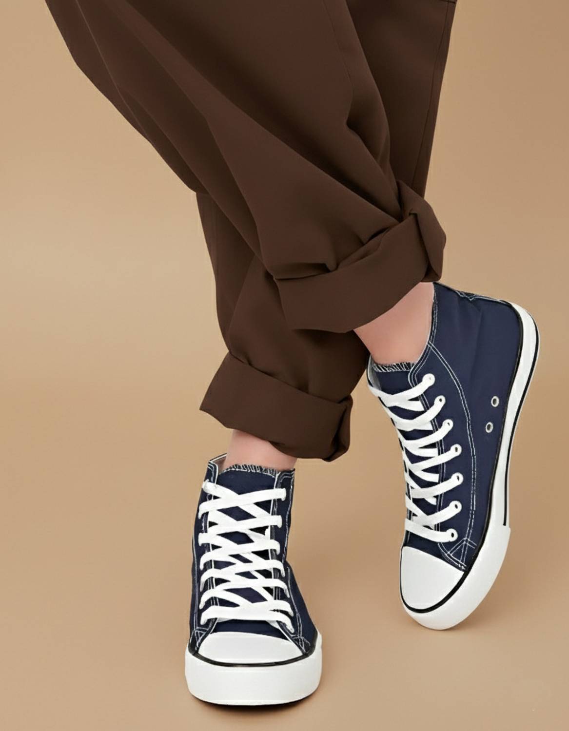 TRENDUTY Canvas Shoes For Men Blue - Image 5
