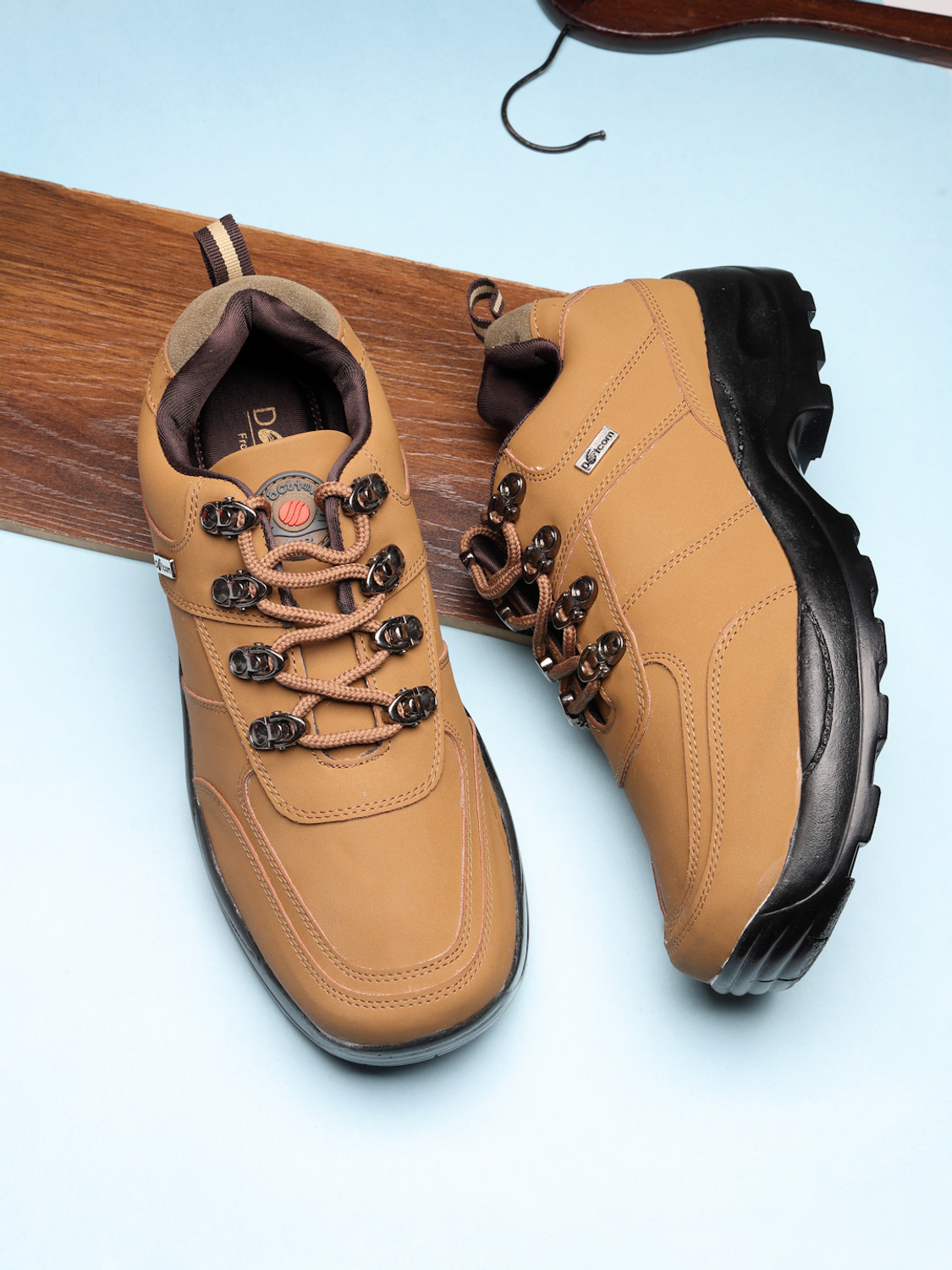Image of action Dotcom DCE-133 Classy Trendy Comfortable lightweight Casual Lace-Ups Boots For Men