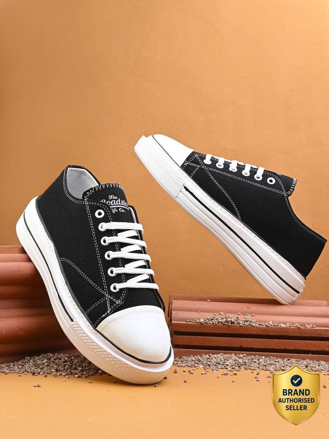 Image of Roadster Classic Premium Colourblocked comfortable Sneakers For Women