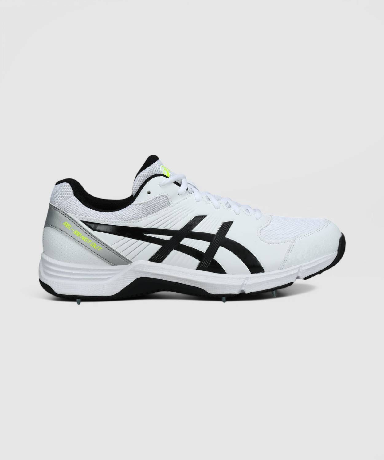 Asics GEL-100 NOT OUT Cricket Shoes Men White - Image 2