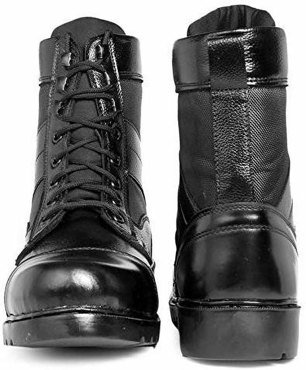 Image of KnockBox LEATHER COMBAT ARMY BOOT SHOES FOR MEN / ARMY /COMBAT BOOTS /SHOES Boots For Men