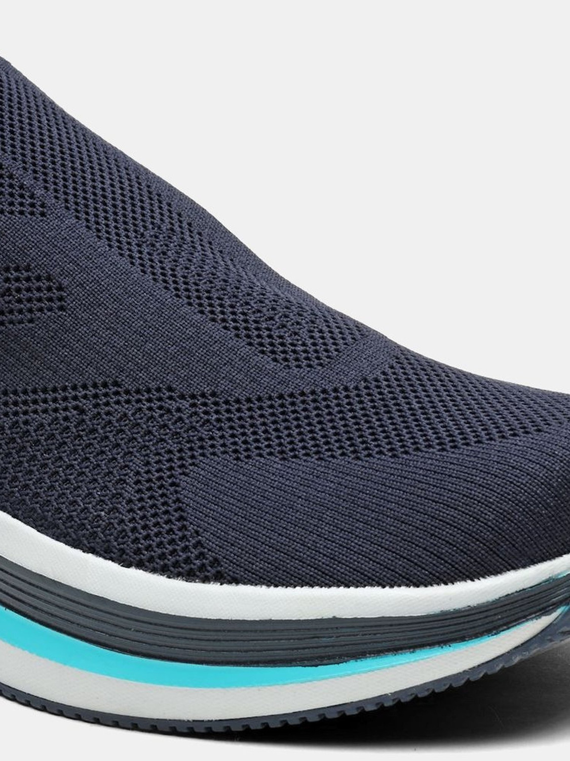 Image of action Athleo WALKER-1004 Breathable Flexible Lightweight Comfortable Sports Slip-On Running Shoes For Men