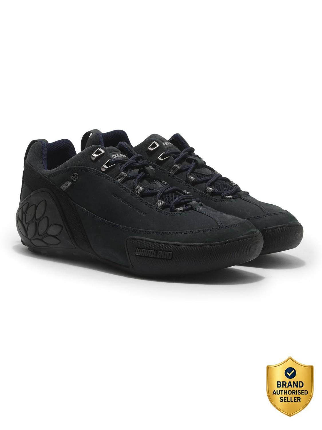 WOODLAND Men's Lace Up Casual Shoes - Image 1