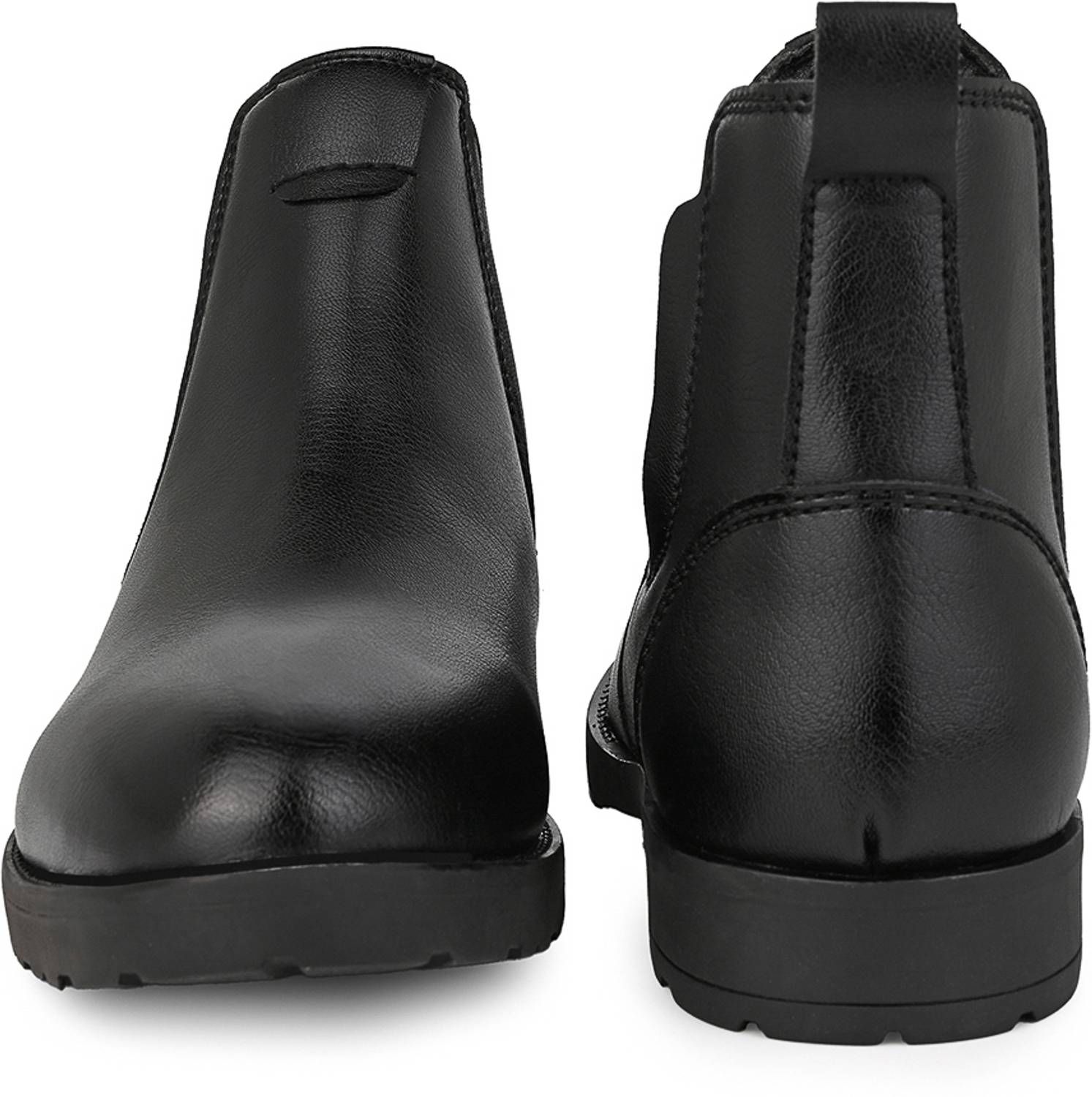 Roadster Men Black Chelsea Boots - Image 4