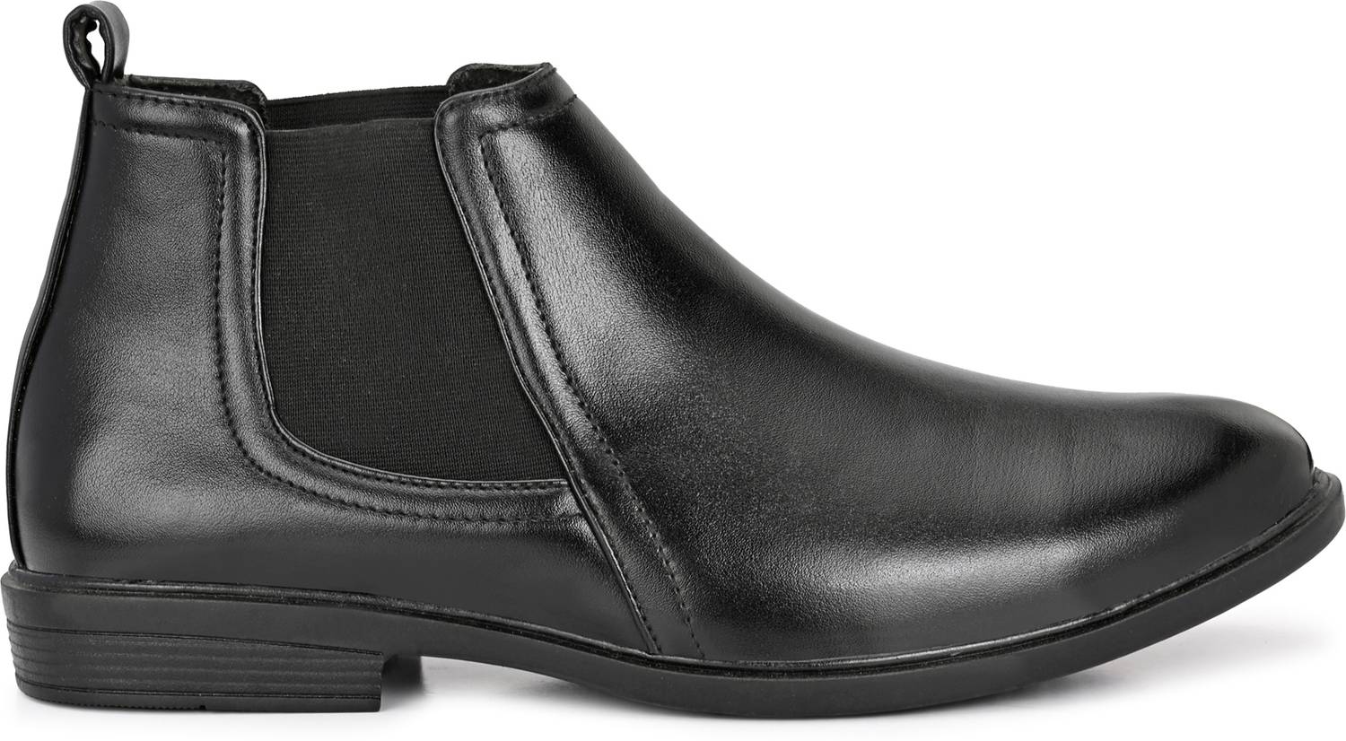 AMICO Chelsea Boots For Men Black - Image 4