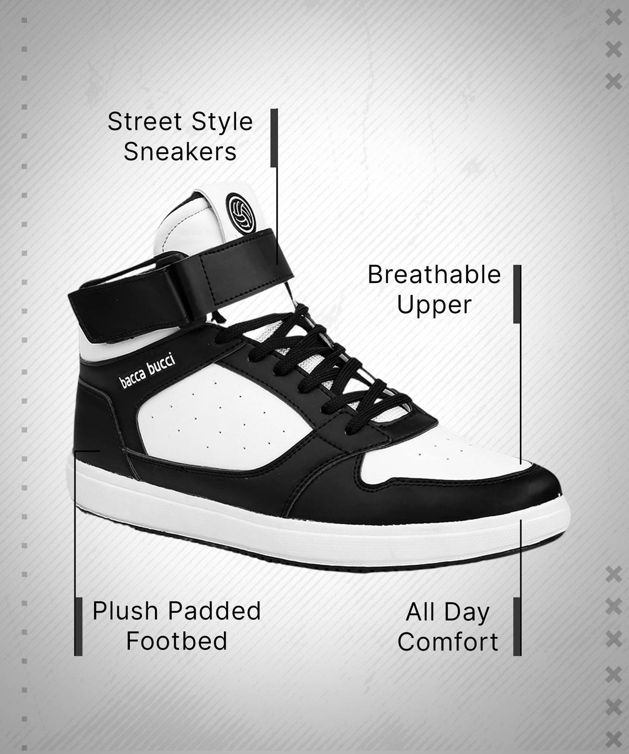 bacca bucci TIGER Men's Sneakers - Image 3