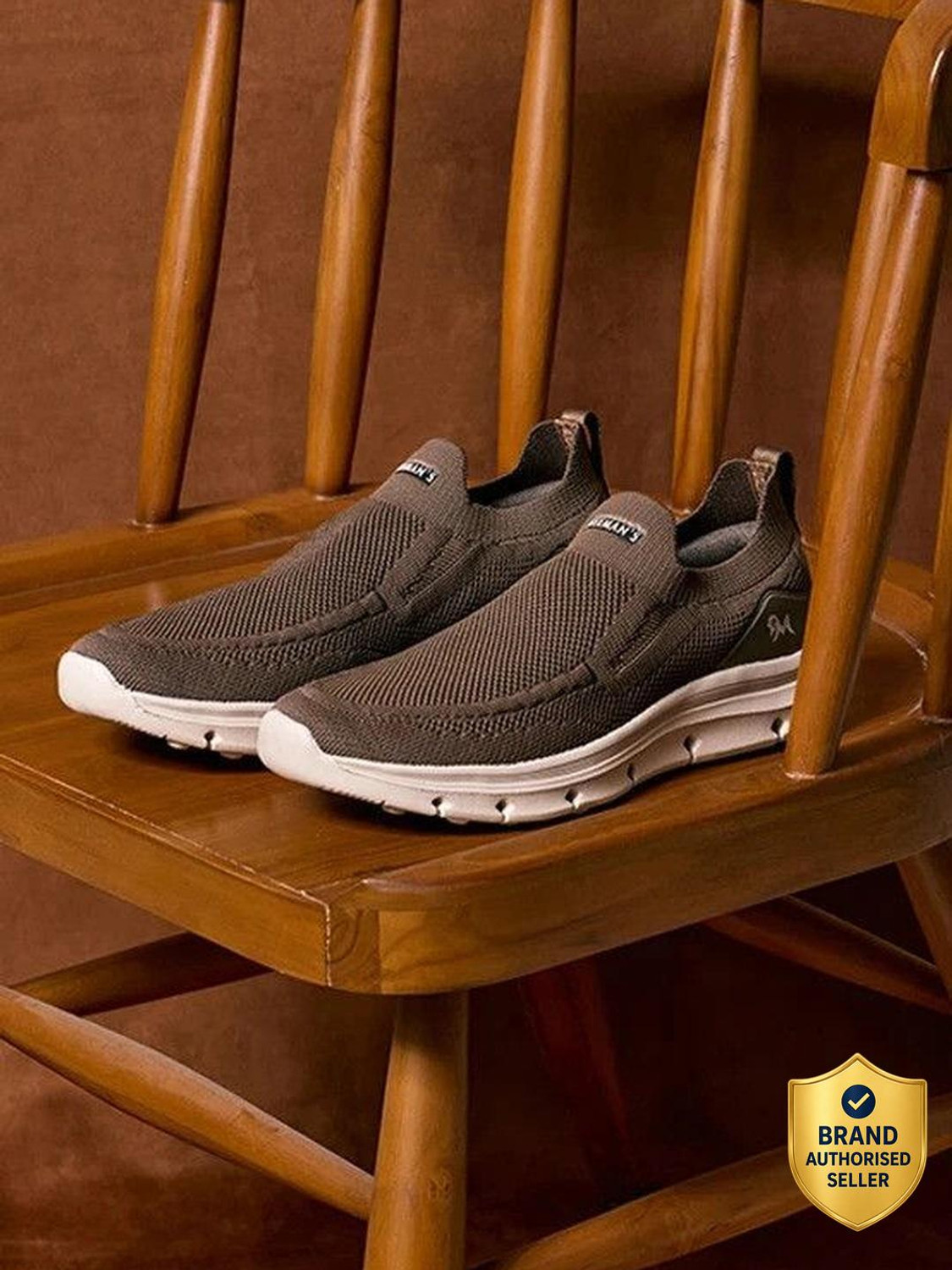 Neemans Breathe Ease Slipons Walking Shoes For Men