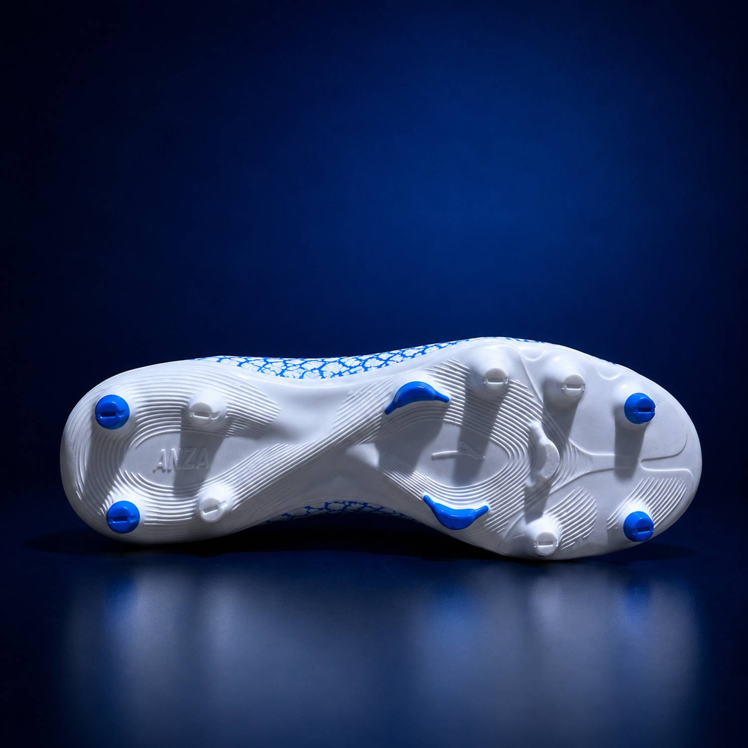 ANZA Heli Football Shoes Unisex White - Image 4