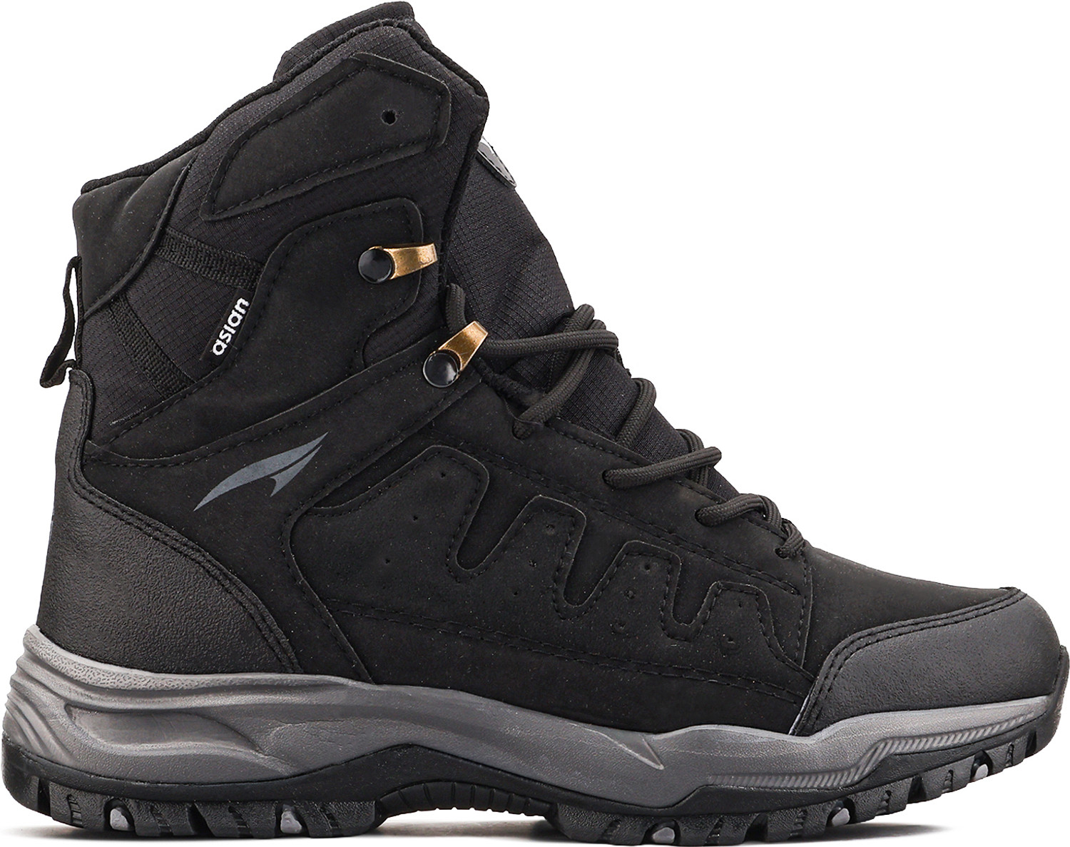 Image of asian Explorer-01 Men's High Ankle Biking Shoes with Rugged Grip Outsole High Tops For Men