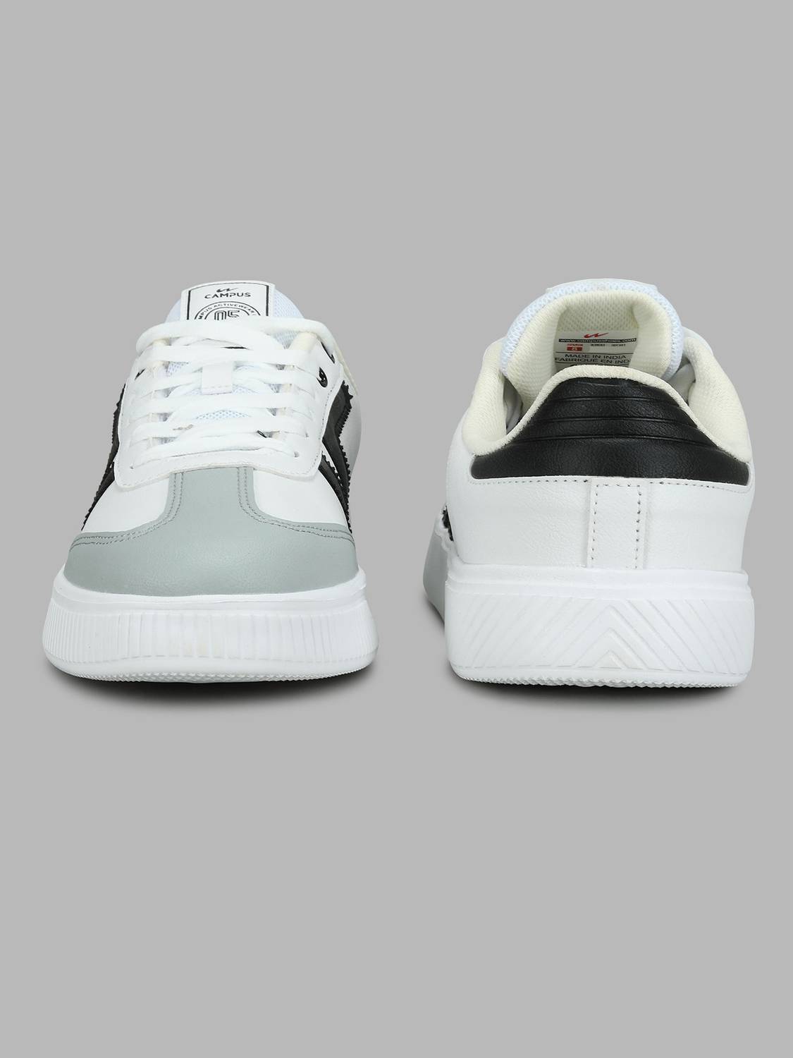 CAMPUS FIJI Men's White Sneakers - Image 5