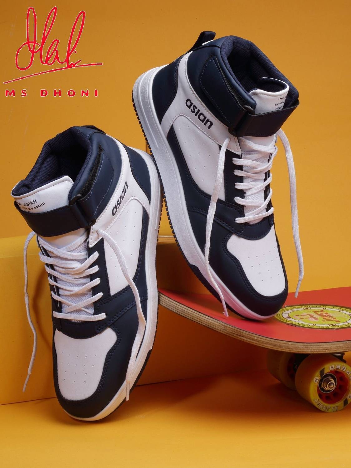 Asian Carnival-02 Men's High Top Chunky Sneakers - Image 2