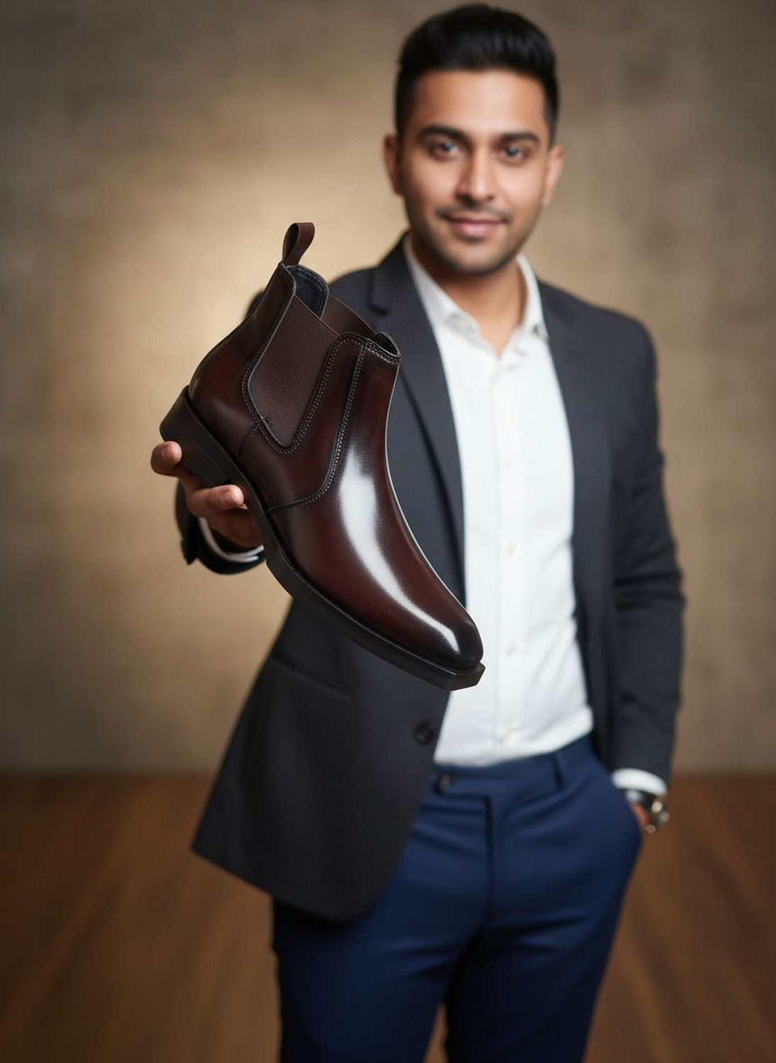 Image of SHOZEN Chelsea Boots For Men