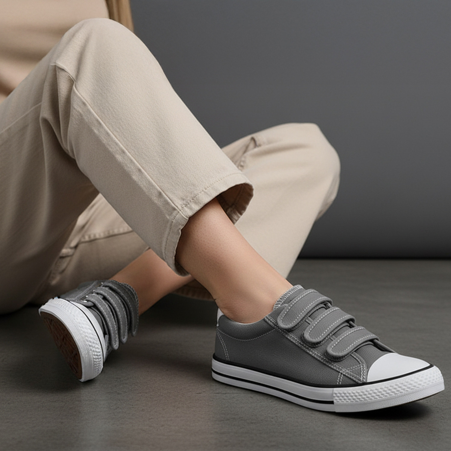 Image of TRENDUTY Tape Casual Comfort Sneaker Sneakers For Women