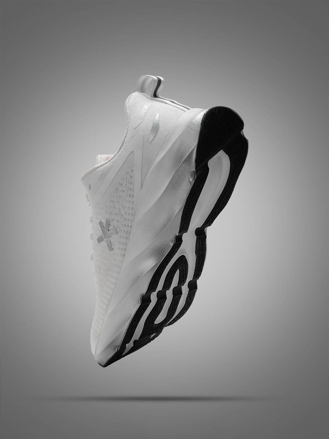 HRX by Hrithik Roshan Men's White Sneakers - Image 2