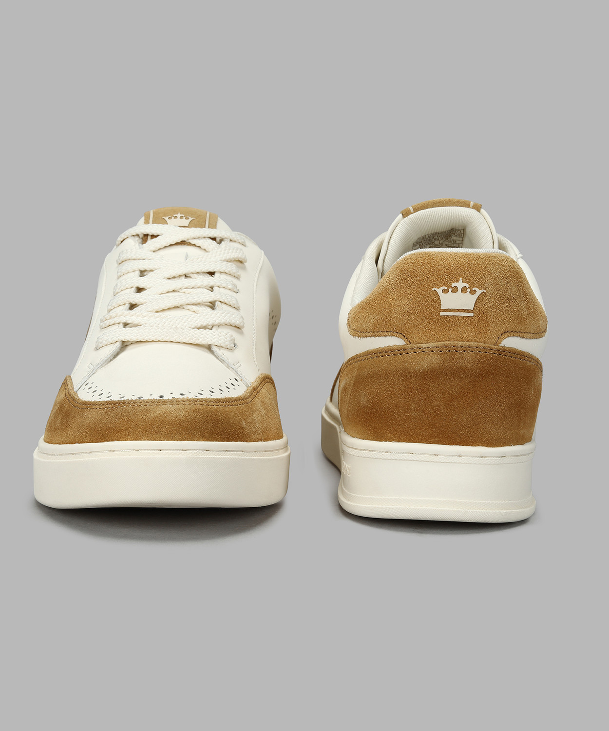 Image of Louis Philippe Sport Lace Up For Men (Off White, 7)