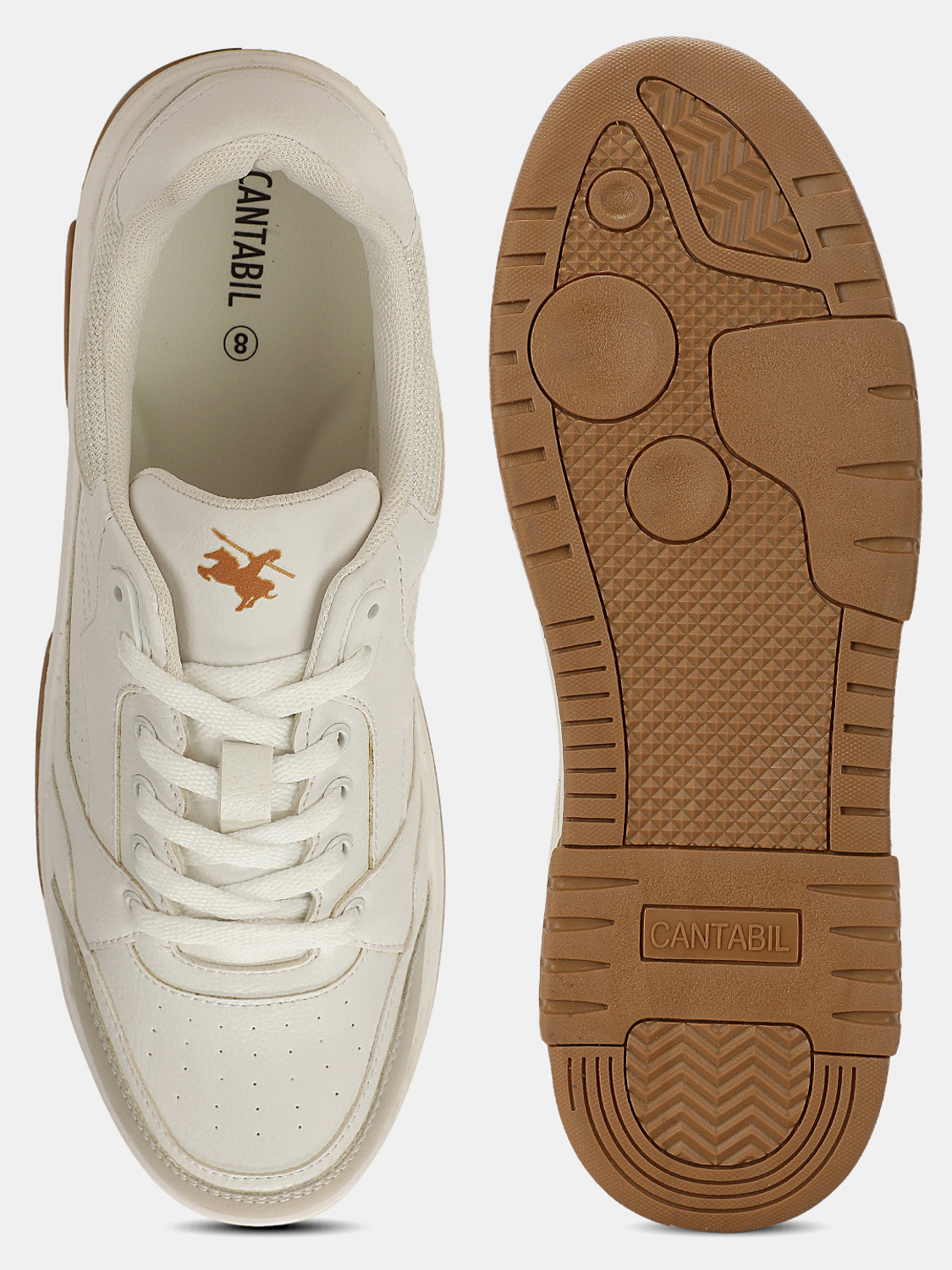 Image of CANTABIL Cantabil Sneaker Shoes for Men | Lightweight & Comfortable with Cushioned Insole Sneakers For Men