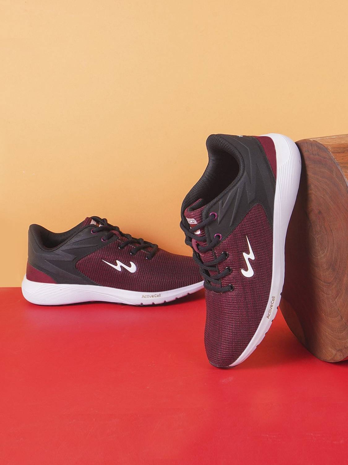 CAMPUS ROYCE-2 Running Shoes For Men (Red , 9)