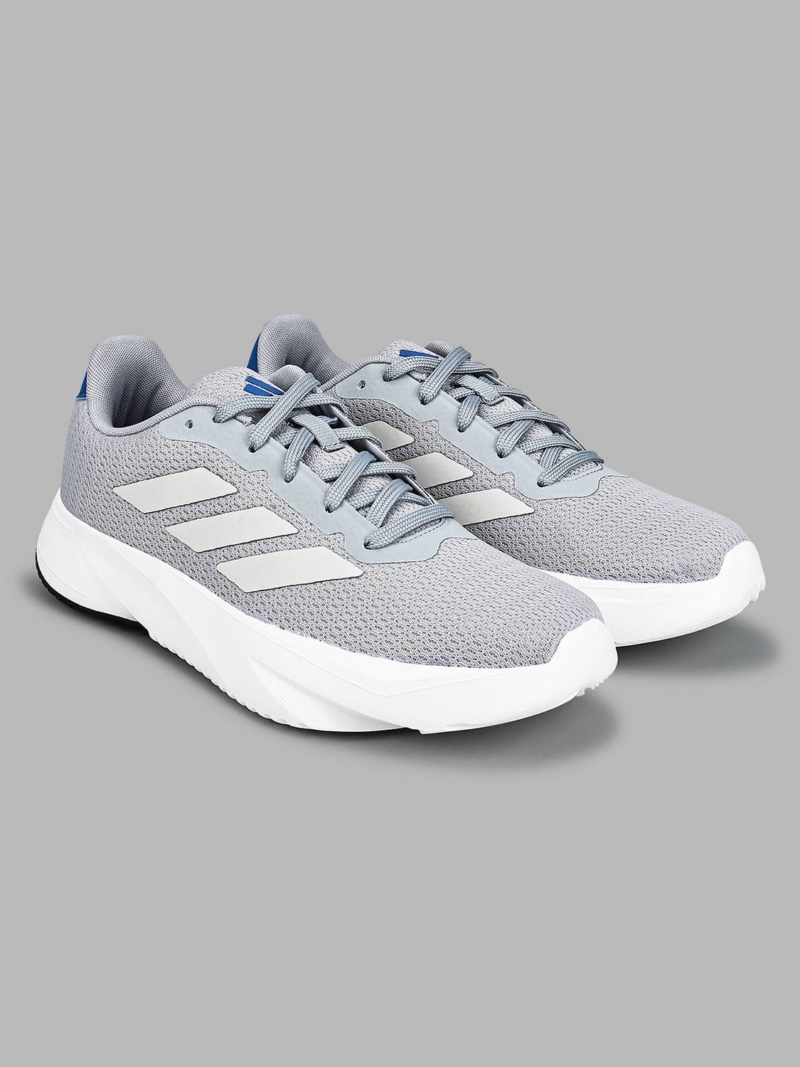 ADIDAS Base Velocity Running Shoes For Men Gray - Image 2