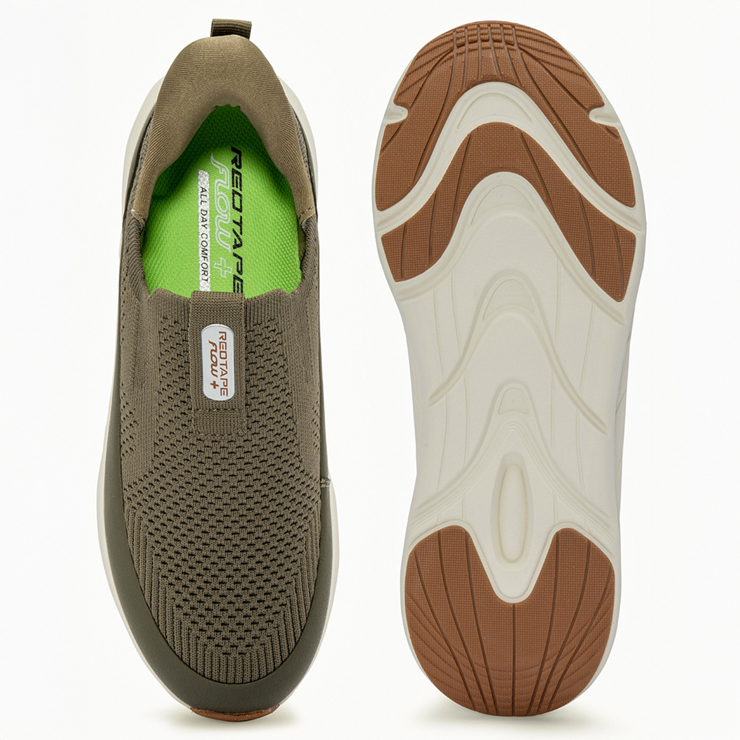Image of RED TAPE Walking Slip-On Shoes for Men Walking Shoes For Men