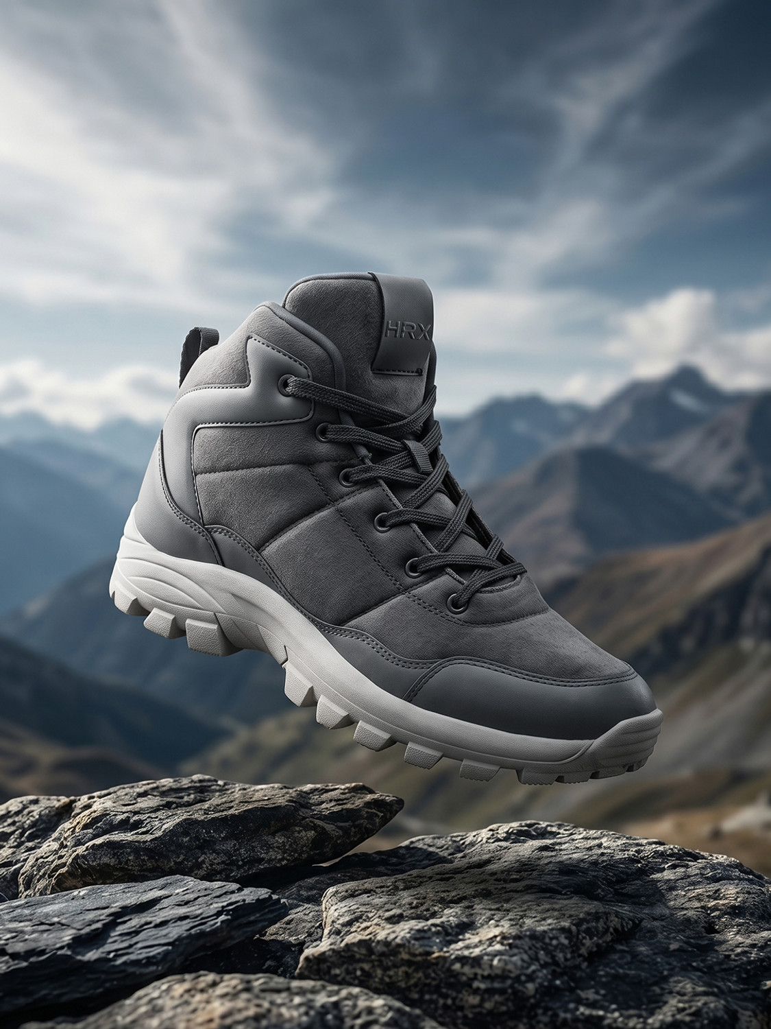 Image of HRX by Hrithik Roshan HX-362 02 Hiking & Trekking Shoes For Men