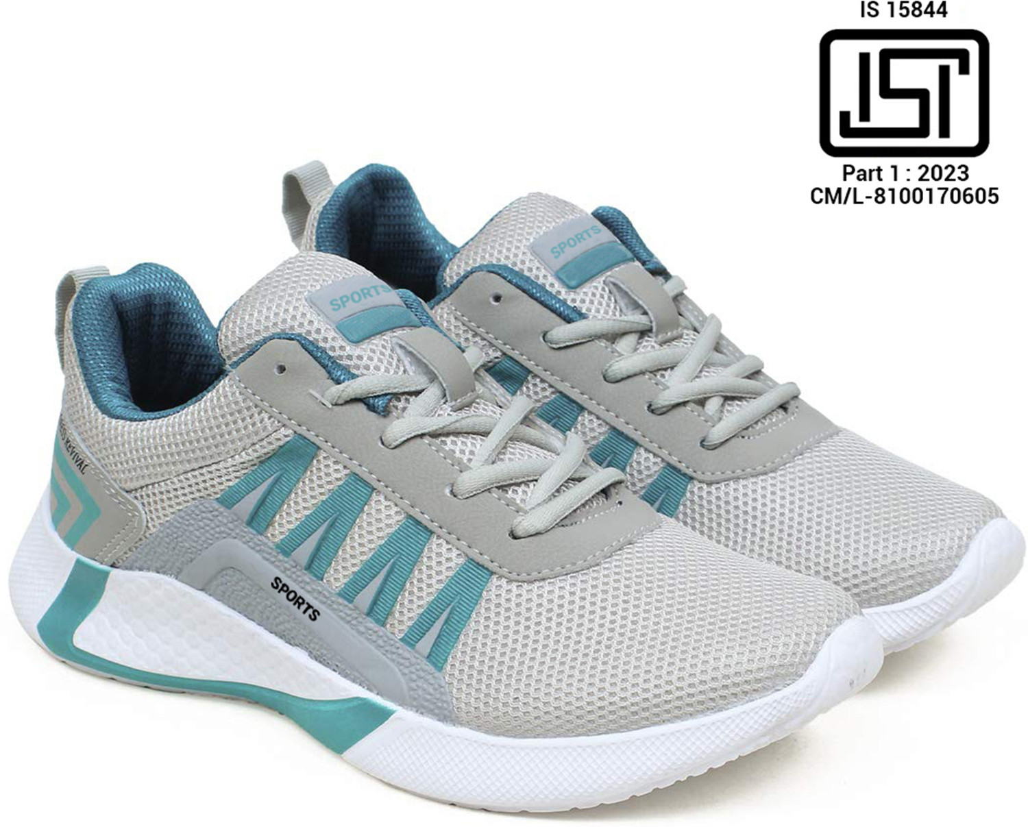 Image of Birde Stylish and Trendy New Design Lightweight,Casual shoes Sneakers For Men (Grey, 8)