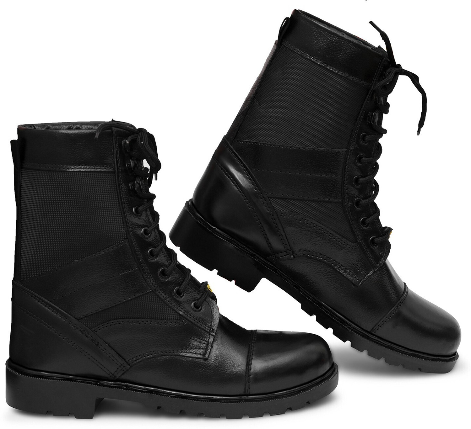 Image of OMEE GOLD ARMY LONG DMS Boots For Men