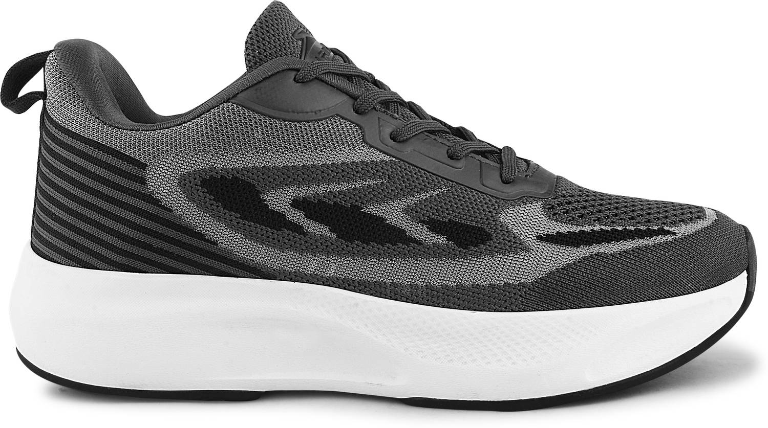 TurnX Sports Running Shoes For Men Gray - Image 4