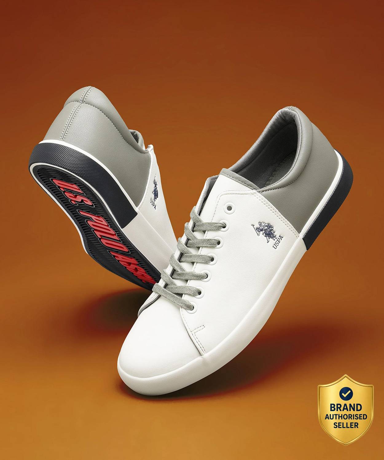 U.S. POLO ASSN. PANAL 2.0 White Sneakers For Men - Image 1
