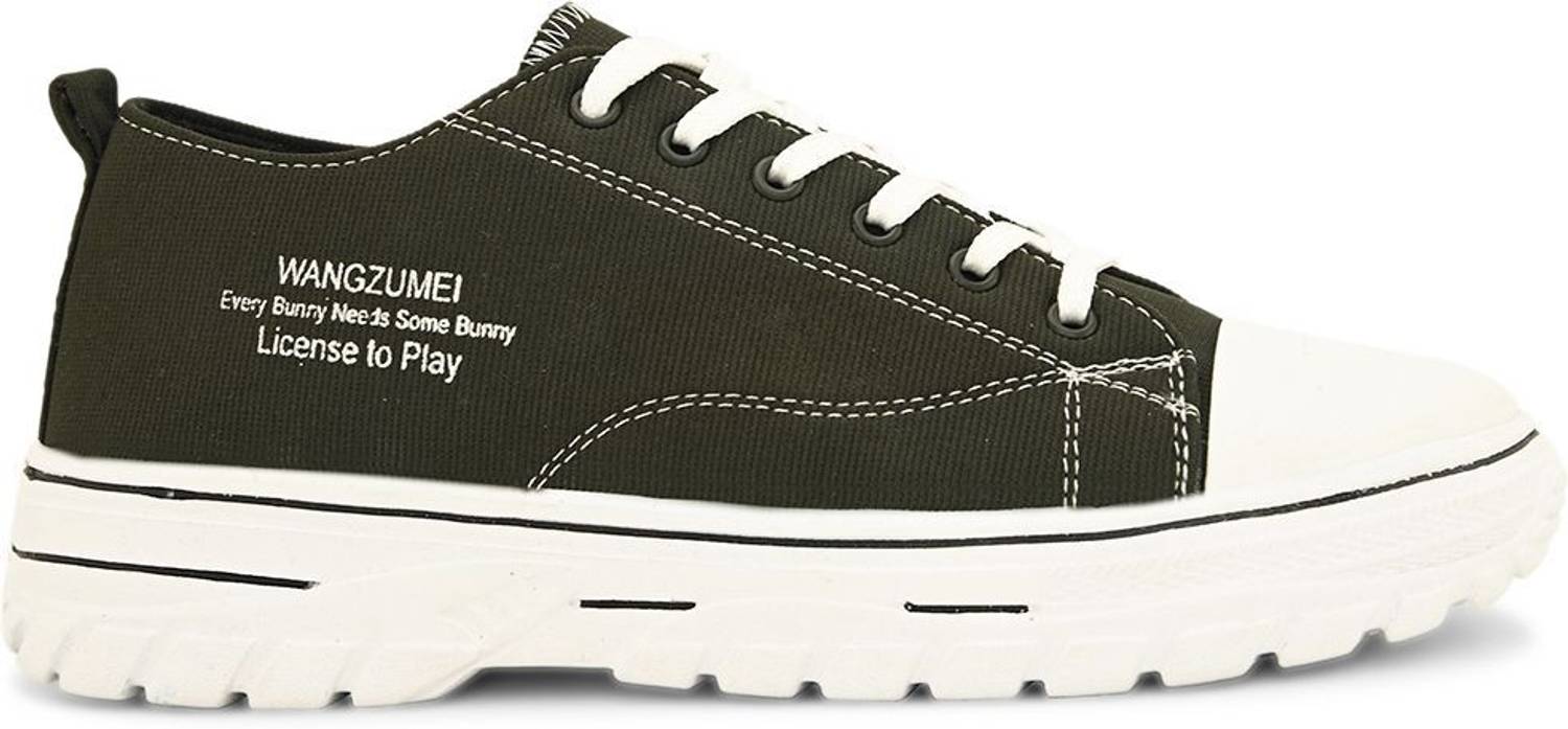 AMICO Canvas Shoes For Men Green - Image 5