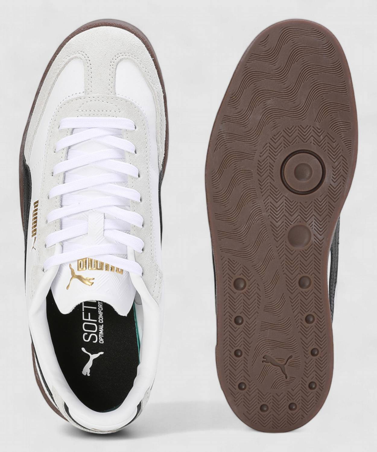 PUMA Club II Era White Sneakers For Men - Image 5