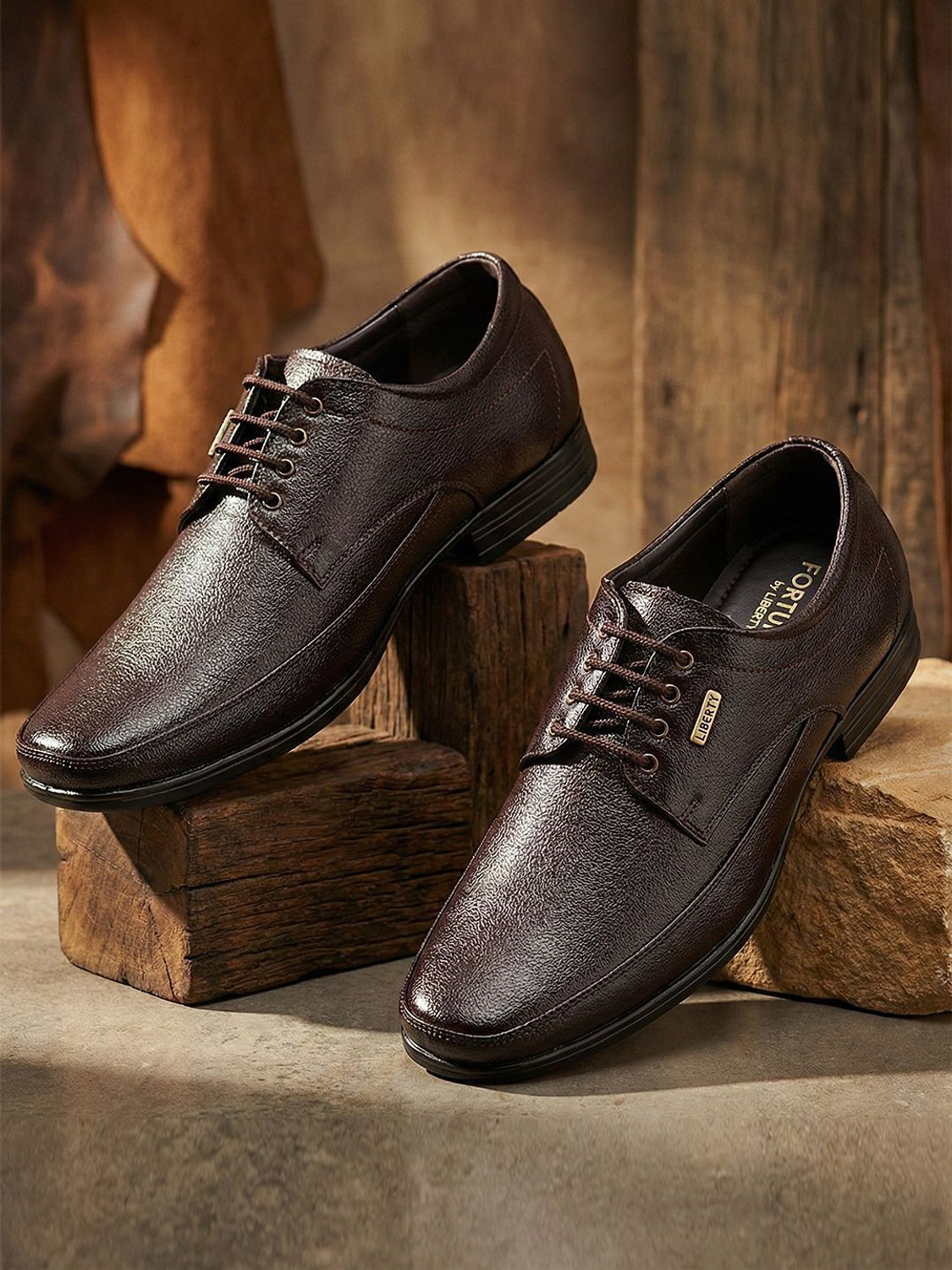 Image of LIBERTY Fortune HML-88E Formal Lacing Derby Shoes Derby For Men