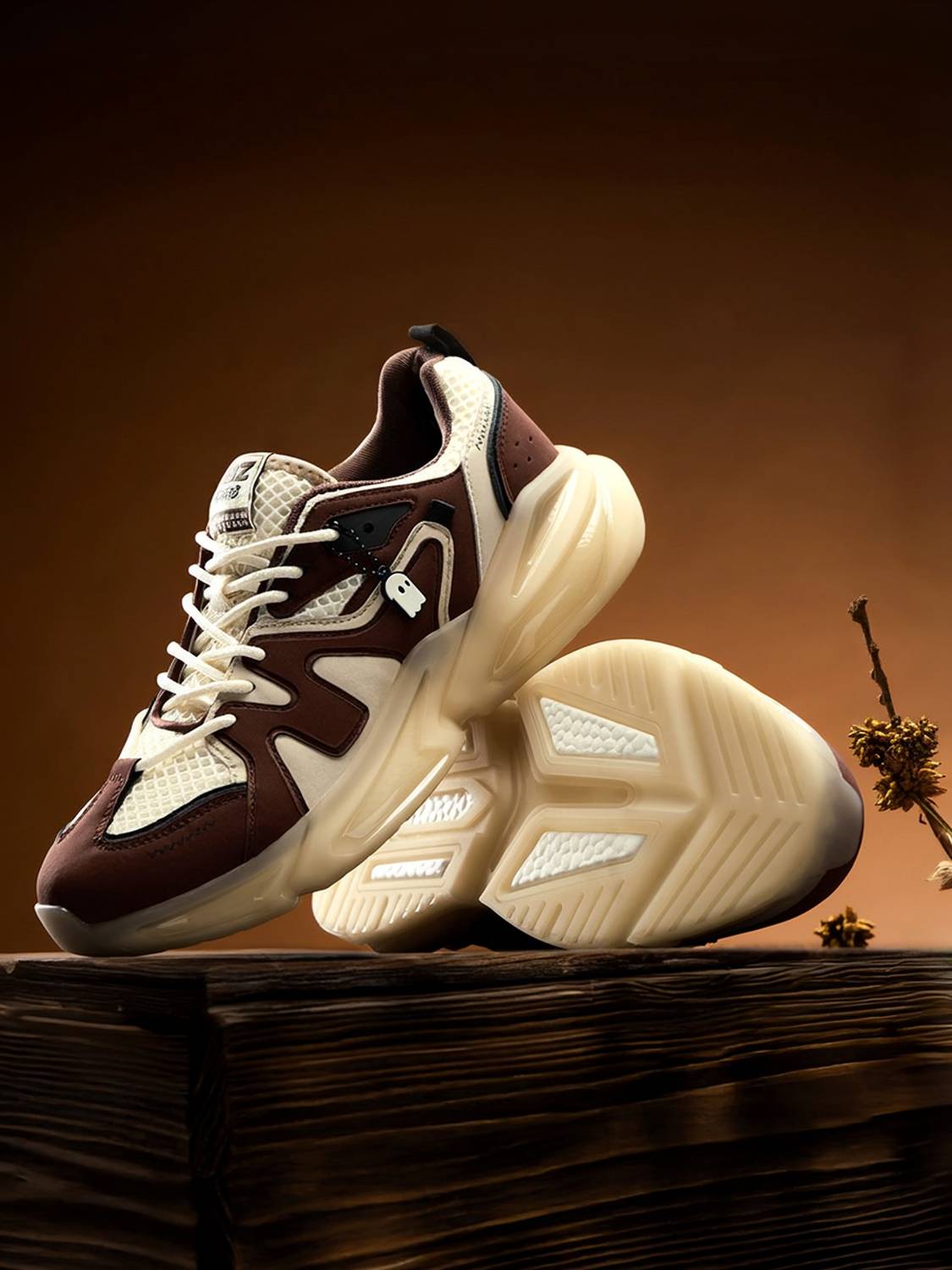 Bitter Man Select The Souled Store Urban Blaze Reverb: Mocha Sneakers For Men - Buy