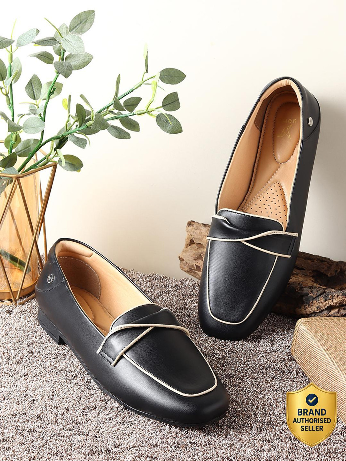 Image of yoho BLISS 004|TPR Sole | Comfy & Stylish | Moccasin with Footpharma |Casual & Formal Mocassin For Women