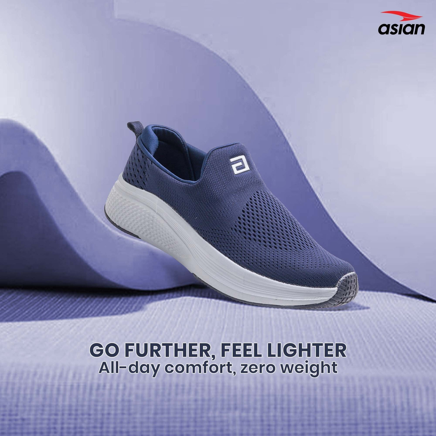 Image of asian Wonderwalk Pro-12 Men's Walking Shoes | Stylish Slip-On Comfortable Sneakers Mocassin For Men