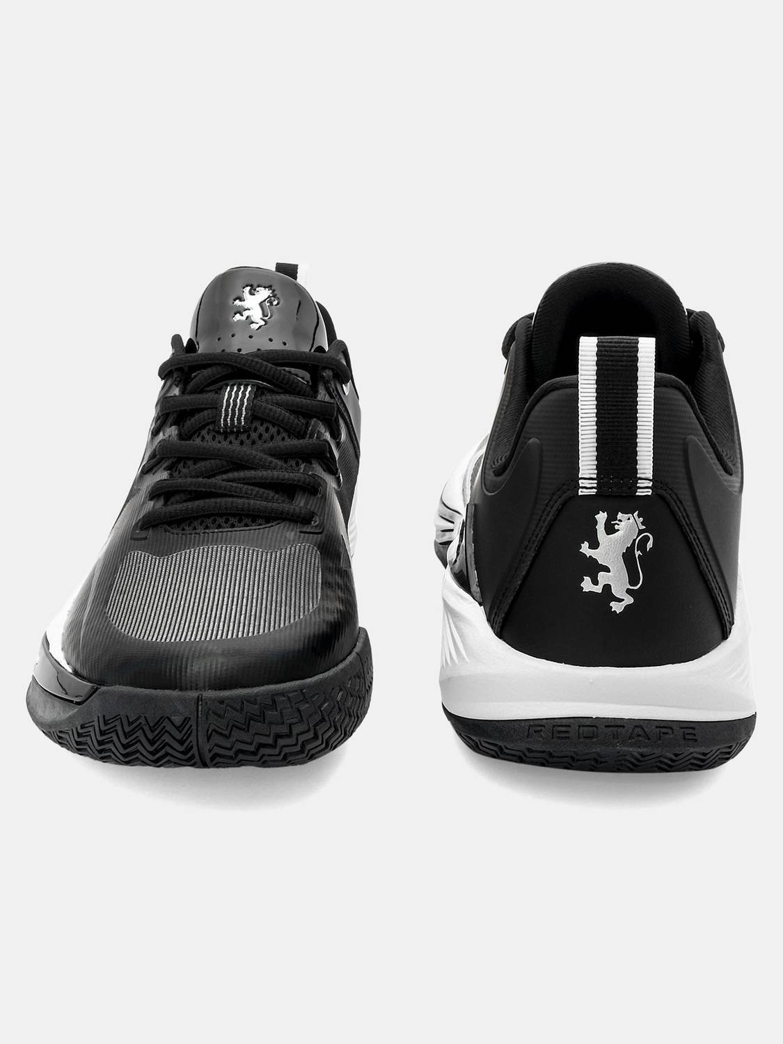RED Basketball Shoes for Men, Red - Image 5