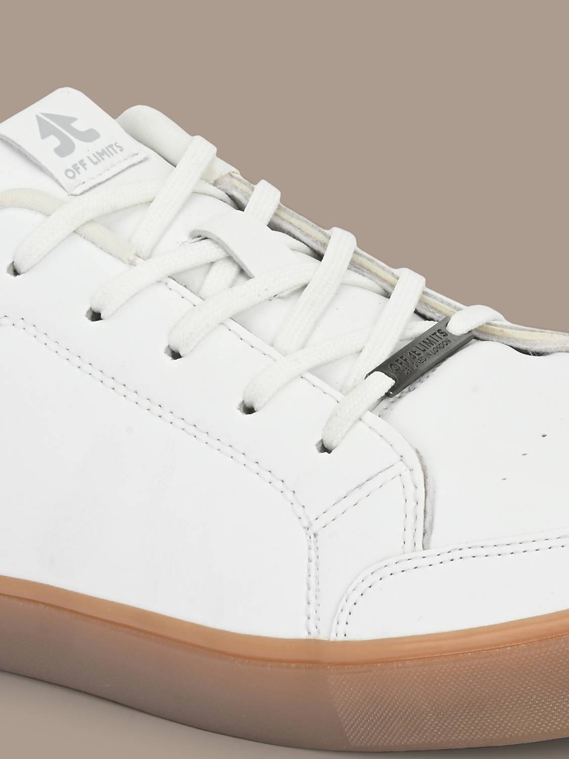 OFF LIMITS Men White Sneakers - Image 5