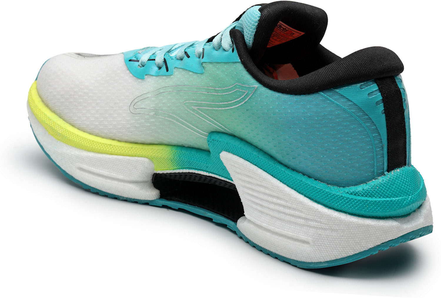 Image of action Athleo TURBO-2502 Lightweight Breathable Comfortable Sports Lace-Ups Running Shoes For Men