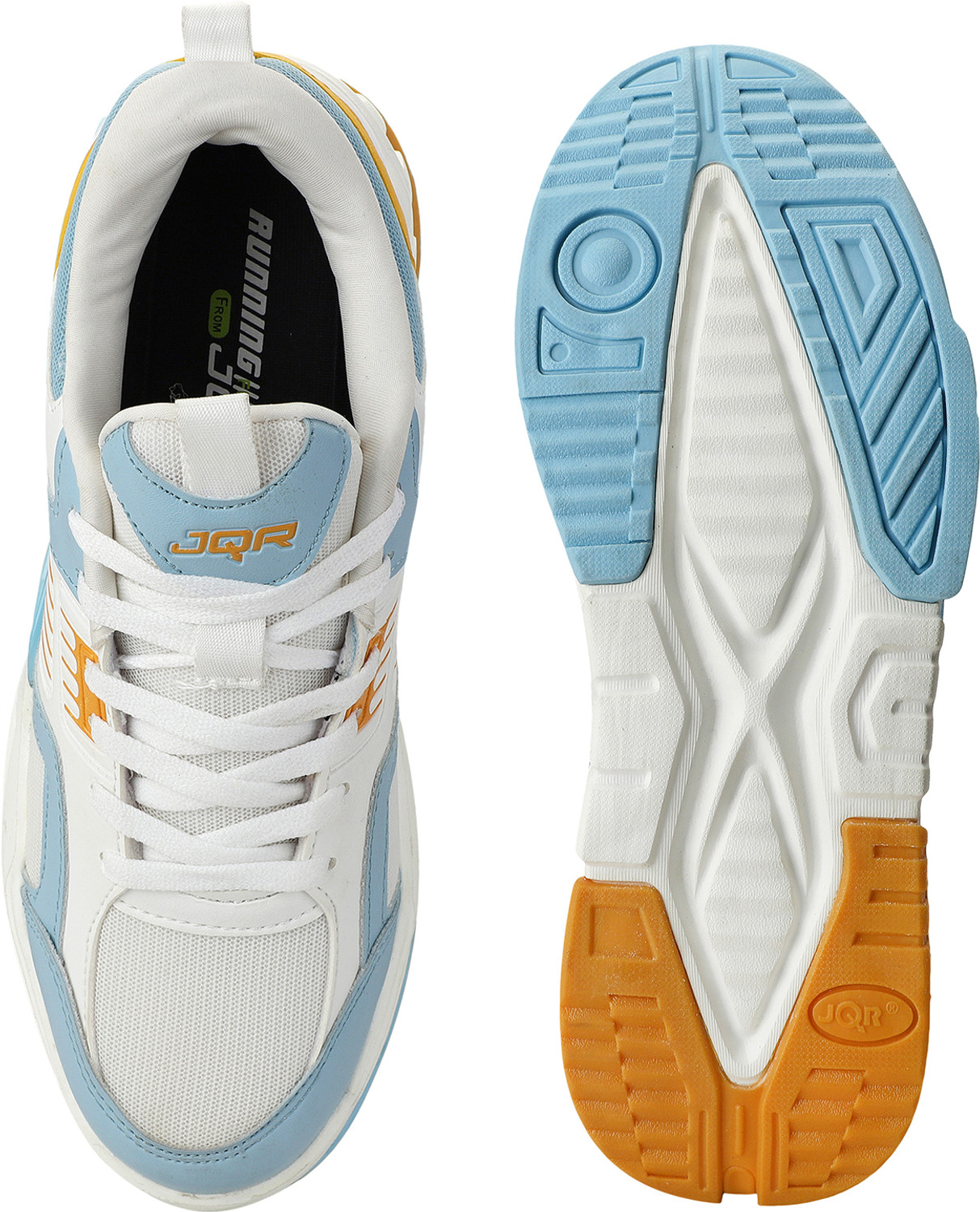 Image of JQR BEAGLE Sneakers For Men (White, 9)
